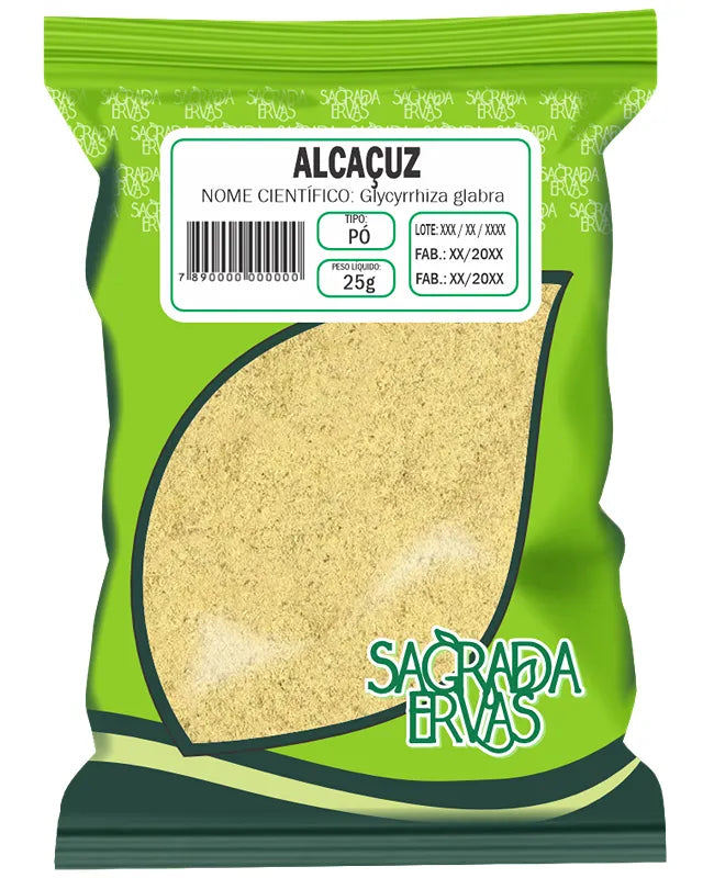 Alcaçuz em Pó 25g – Conforto Digestivo e Proteção da Voz