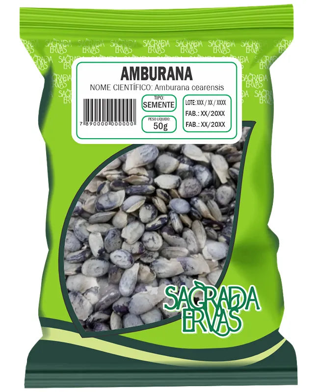 Semente de Amburana 50g – Aroma Nobre e Alívio Respiratório (Imburana)