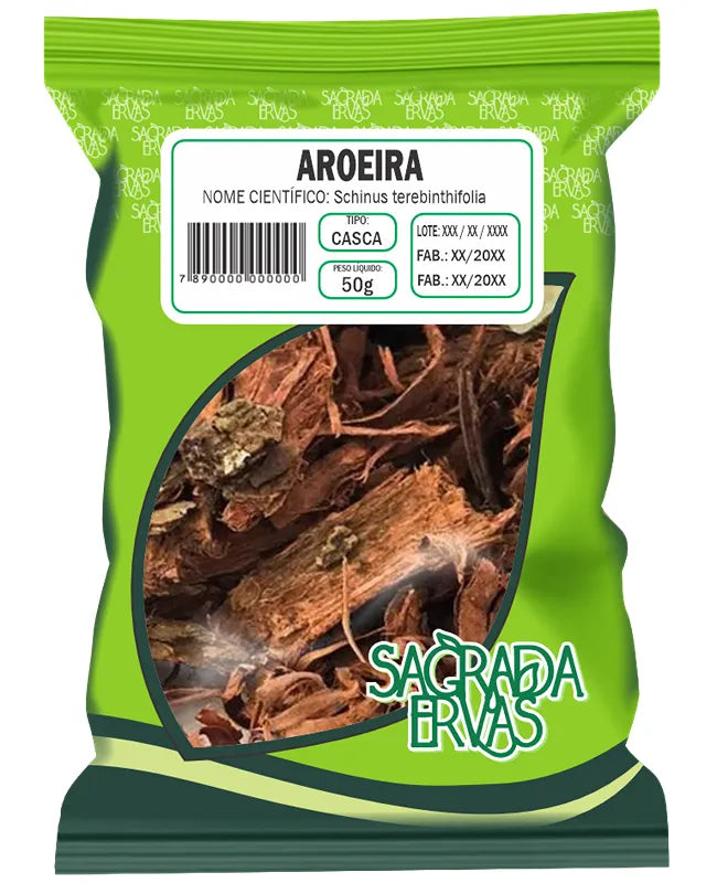 Aroeira Casca 50g – Saúde Íntima e Cicatrização Natural (Sagrada Ervas)