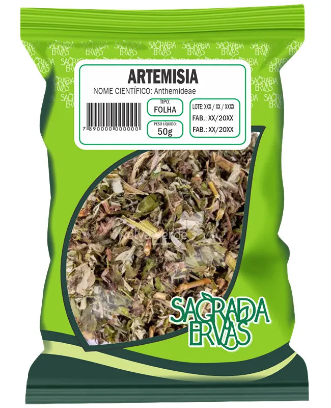 Artemísia Folha 50g – Saúde da Mulher e Conforto no Ciclo (Sagrada Ervas)