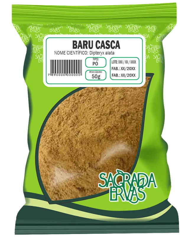 Baru Fruto em Pó 50g – Energia, Ferro e Vigor (Sagrada Ervas)