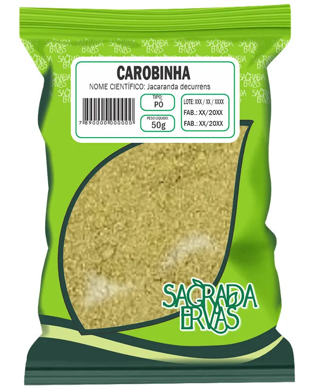 Carobinha em Pó 50g – Depurativo do Sangue e Pele Limpa (Sagrada Ervas)