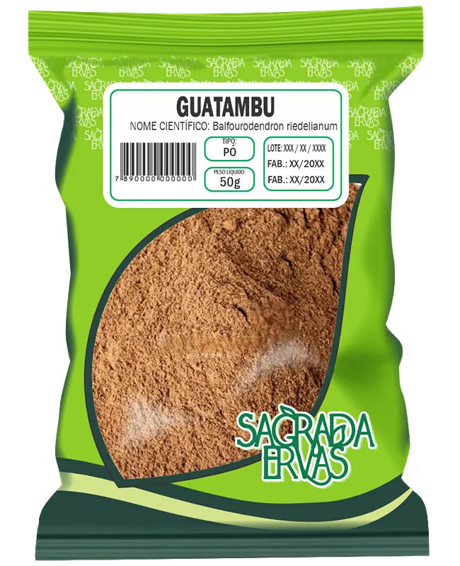 Guatambu em Pó (Pau Pereira) 50g – Vigor Sexual, Diabetes e Proteção do Fígado (Sagrada Ervas)