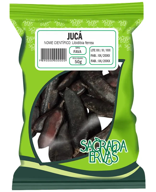 Jucá Fava (Vagem) 50g – Xarope para Tosse, Bronquite, Anemia e Diabetes (Sagrada Ervas)
