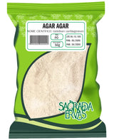 Agar Agar em Pó 50g – Gelatina Vegana e Saciedade Natural