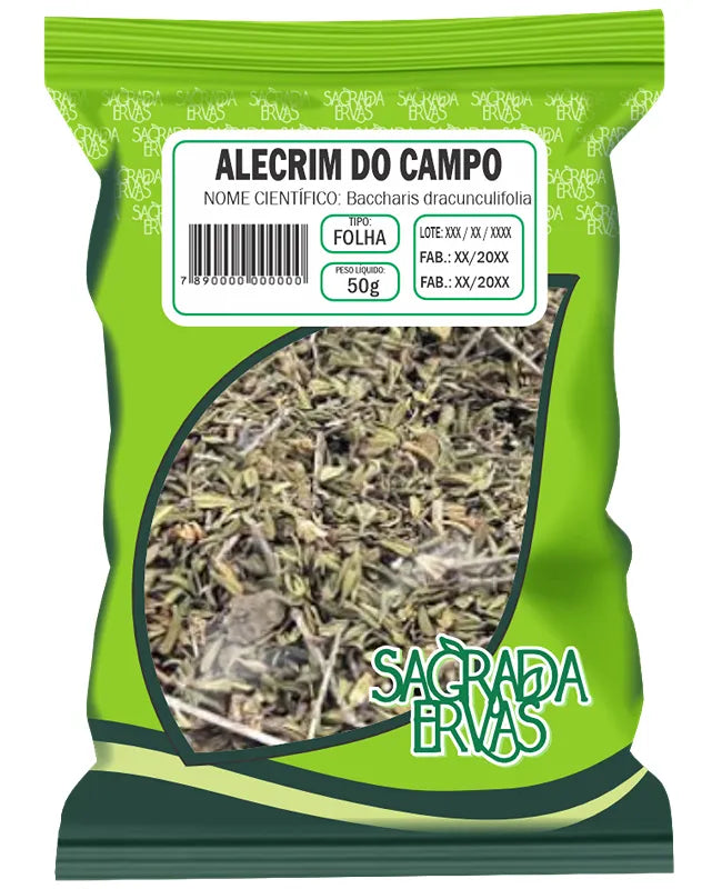 Chá de Alecrim do Campo 50g – A Planta da Própolis Verde (Sagrada Ervas)