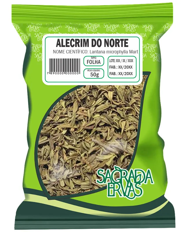 Chá de Alecrim do Norte 50g – Respiração e Relaxamento (Sagrada Ervas)
