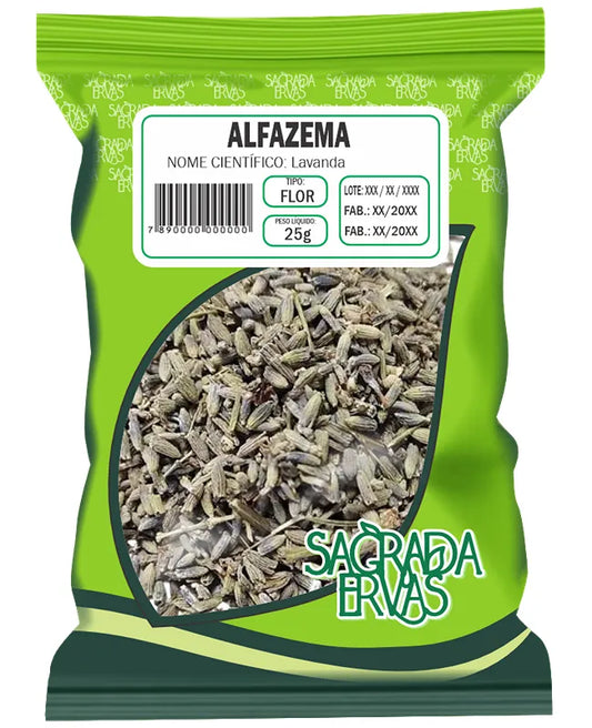 Alfazema Flor 25g – Calma, Equilíbrio e Banhos de Ervas