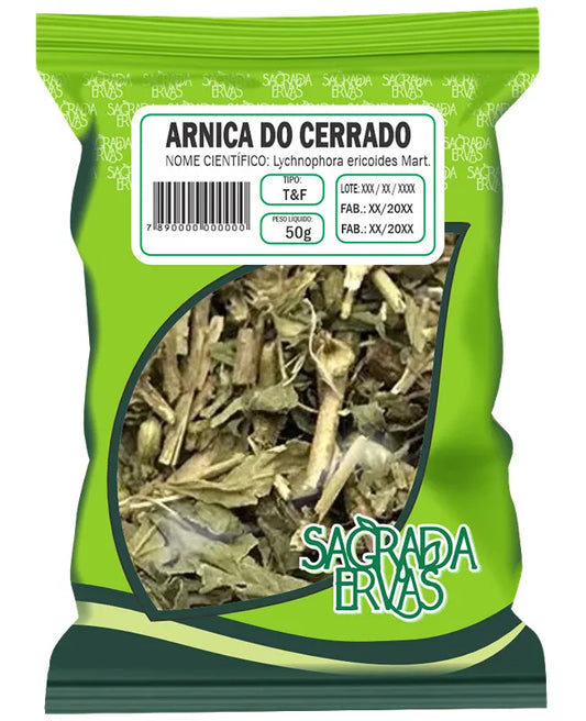 Arnica do Cerrado 50g – Conforto Muscular e Massagens (Sagrada Ervas)