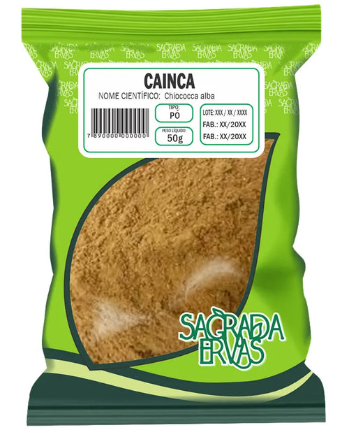 Cainca em Pó (Cipó Cruz) 50g – Diurético Potente e Alívio Reumático (Sagrada Ervas)
