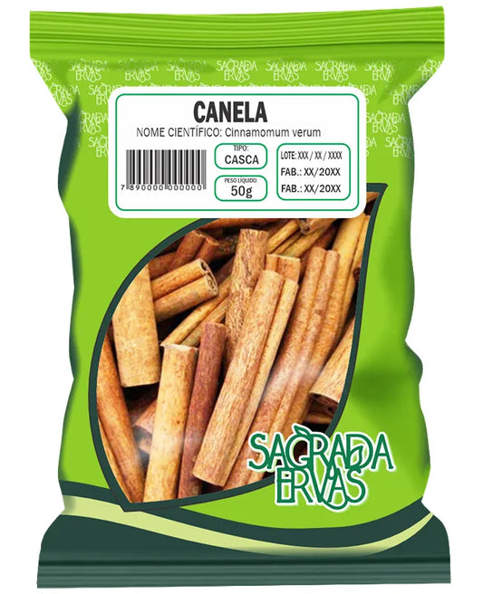 Canela em Casca 50g – Acelerador de Metabolismo e Aroma Premium (Sagrada Ervas)
