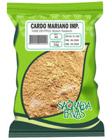 Cardo Mariano em Pó Importado 25g – O Guardião do Fígado e Detox Poderoso (Sagrada Ervas)