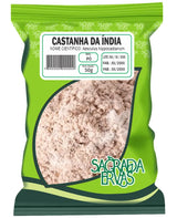 Castanha da Índia em Pó 50g – Adeus Varizes, Inchaço e Hemorroidas (Sagrada Ervas)