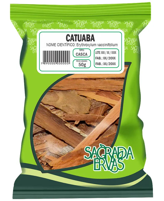 Catuaba em Casca 50g – O Tônico do Amor e da Memória (Sagrada Ervas)