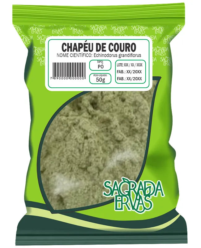Chapéu de Couro em Pó 50g – O Fim do Ácido Úrico e Inchaço (Sagrada Ervas)