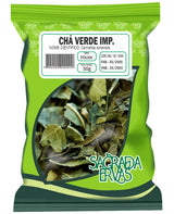 Chá Verde Importado 50g – O Rei do Emagrecimento e Detox (Sagrada Ervas)