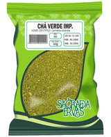 Chá Verde Importado em Pó 50g – Metabolismo Acelerado e Detox Instantâneo (Sagrada Ervas)
