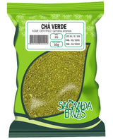 Chá Verde em Pó Solúvel 50g – O Turbo do Seu Suco Detox (Sagrada Ervas)