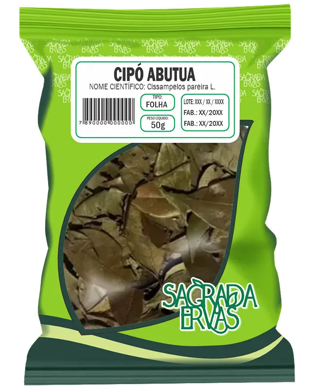 Chá de Cipó Abútua (Folhas) 50g – Alívio de Cólicas e Saúde da Mulher (Sagrada Ervas)