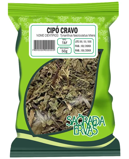 Chá de Cipó Cravo 50g – Estômago Forte, Digestão e Vigor (Sagrada Ervas)