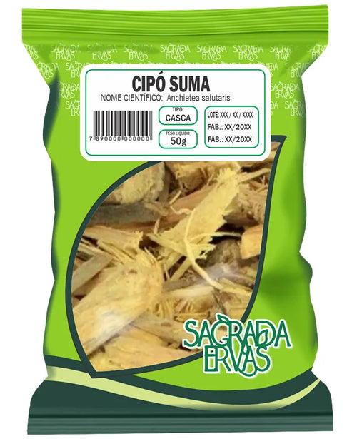 Chá de Cipó Suma 50g – O Depurativo da Pele, Psoríase e Alergias (Sagrada Ervas)