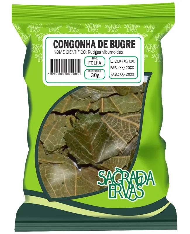 Congonha de Bugre (Folhas) 30g – Limpeza Renal, Ácido Úrico e Desinchaço (Sagrada Ervas)