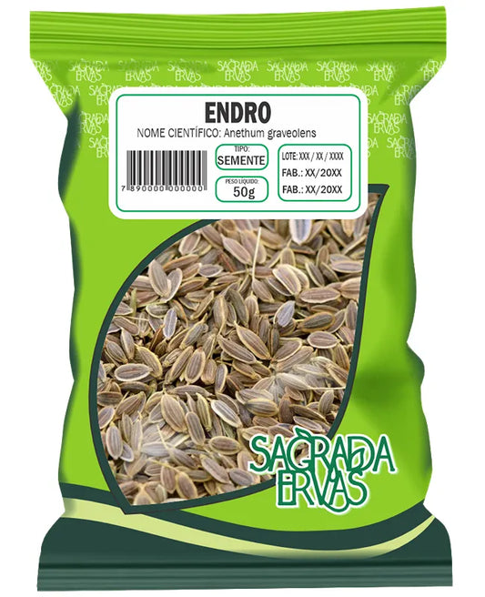 Endro (Dill) Sementes 50g – Alívio de Cólicas (Bebê e Adulto) e Tempero Gourmet (Sagrada Ervas)