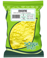Enxofre em Pó 50g – Combate a Sarna, Acne e Limpeza Espiritual (USO EXTERNO)