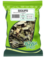 Eucalipto (Folhas) 50g – Inalação para Sinusite, Gripe e Nariz Entupido (Sagrada Ervas)
