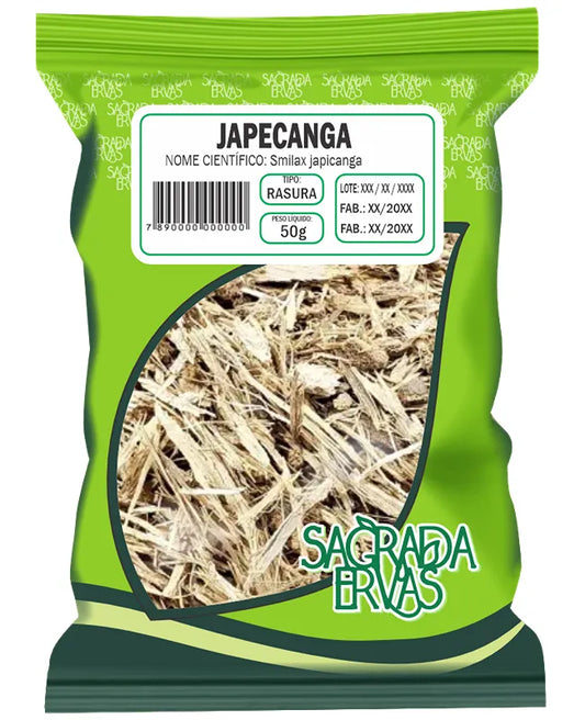 Chá de Japecanga Rasurada 50g – Depurativo do Sangue, Acne e Reumatismo (Sagrada Ervas)