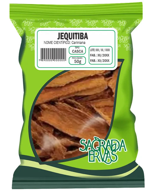 Chá de Jequitibá (Casca) 50g – Garganta Inflamada, Amigdalite e Lavagem (Sagrada Ervas)