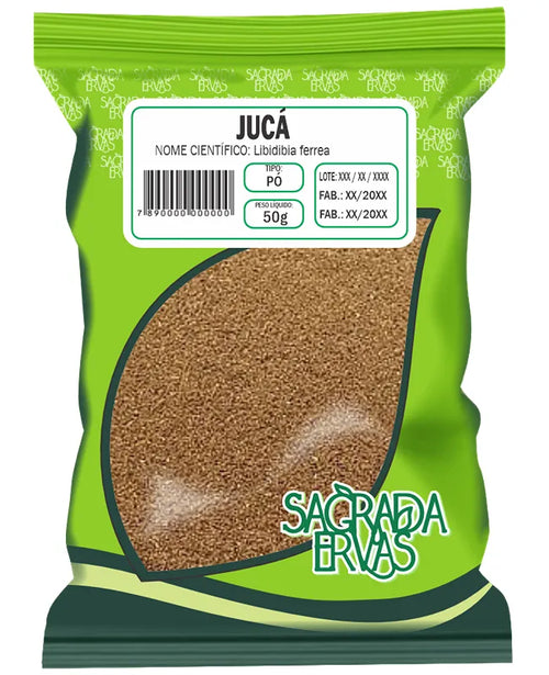 Jucá em Pó (Fava) 50g – Anemia, Diabetes, Bronquite e Cicatrizante (Sagrada Ervas)