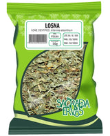Losna Folhas (Absinto) 50g – Vermífugo, Estômago, Fígado e Apetite (Sagrada Ervas)