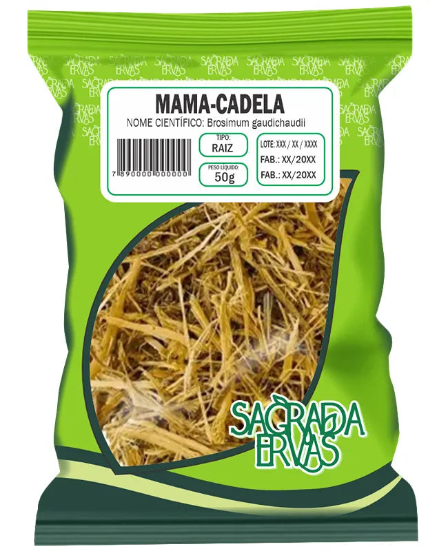 Mamacadela Raiz 50g – Tratamento para Vitiligo, Repigmentação e Garrafada (Sagrada Ervas)