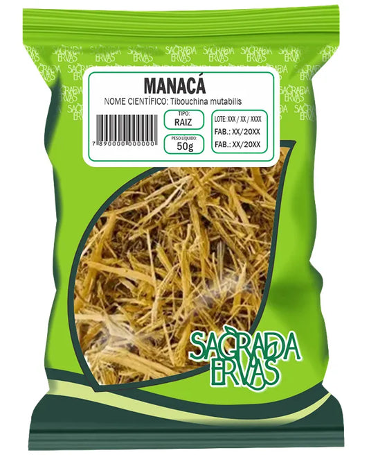 Manacá Raiz 50g – Garrafada para Reumatismo, Ácido Úrico e Depurativo do Sangue (Sagrada Ervas)