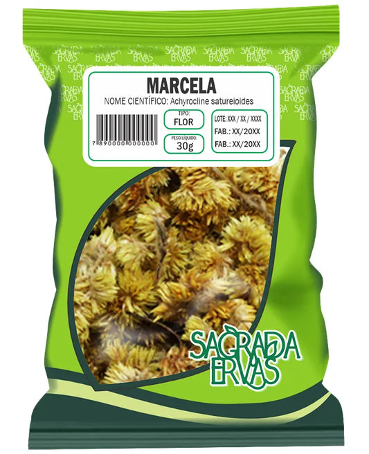 Chá de Marcela (Flor) 30g – Azia, Má Digestão, Cólicas e Travesseiro Calmante (Sagrada Ervas)