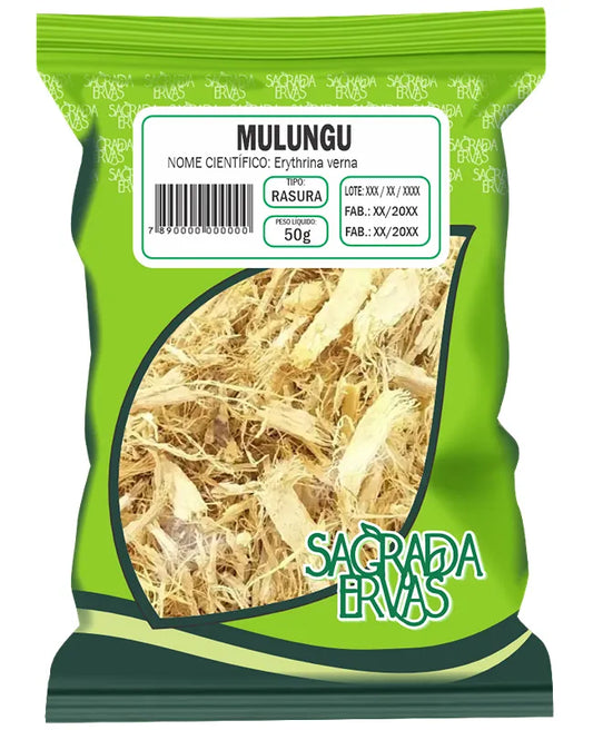 Chá de Mulungu Rasurado 50g – Insônia Severa, Ansiedade Extrema e Pressão Alta (Sagrada Ervas)