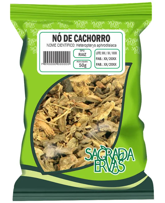 Nó de Cachorro (Raiz) 50g – Estimulante Sexual, Ácido Úrico, Energia e Memória (Sagrada Ervas)